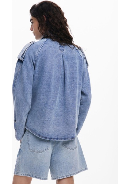 Mavi Kadın Denim Ceket 25SWED57 indirimleri
