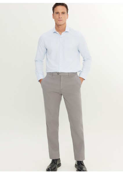 Normal Bel Normal Paça Comfort Fit Gri Erkek Pantolon ACE001252190_GRI fiyatları