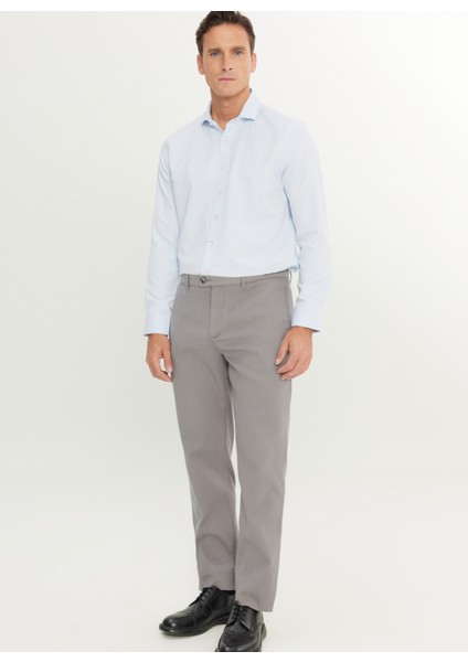 Normal Bel Normal Paça Comfort Fit Gri Erkek Pantolon ACE001252190_GRI modelleri