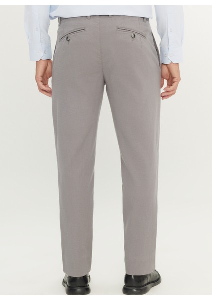 Normal Bel Normal Paça Comfort Fit Gri Erkek Pantolon ACE001252190_GRI indirimleri