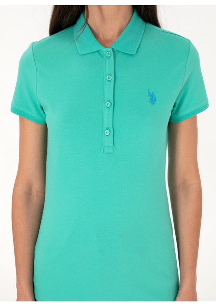 Mint Kadın Slim Fit Polo T-Shirt GTP-IY025 indirimleri