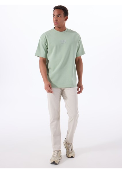 Gmg Fırenze Normal Bel Normal Paça Slim Fit Gri Erkek Pantolon GU25MSS01211