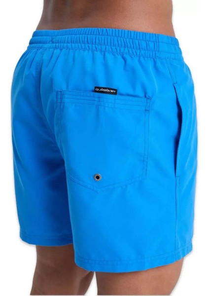 EQYJV04139 Spl Floral Volley 15 Mavi Normal Bel Standart Kalıp Erkek Şort Mayo fırsatları