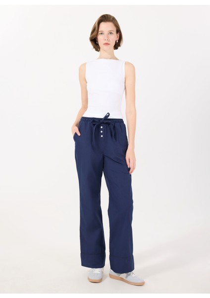Lacivert Kadın Normal Pantolon Beth Pant fiyatları