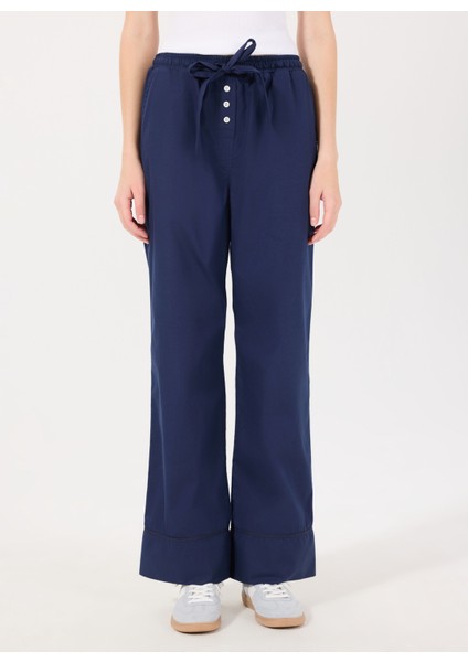 Lacivert Kadın Normal Pantolon Beth Pant modelleri