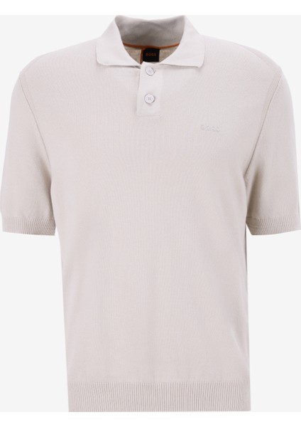 Polo Yaka Regular Fit Bej Erkek Kazak Asac_p