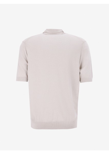 Polo Yaka Regular Fit Bej Erkek Kazak Asac_p fiyatları