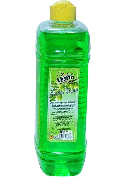 Zeytin Çiçeği Kolonyası 60 Derece Pet Şişe 900 ml Yeni