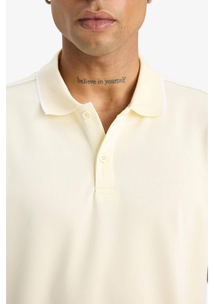 Fit Slim Fit Dar Kesim Polo Yaka Sporcu Kısa Kollu Pike Tişört D9780AX25SP indirimleri