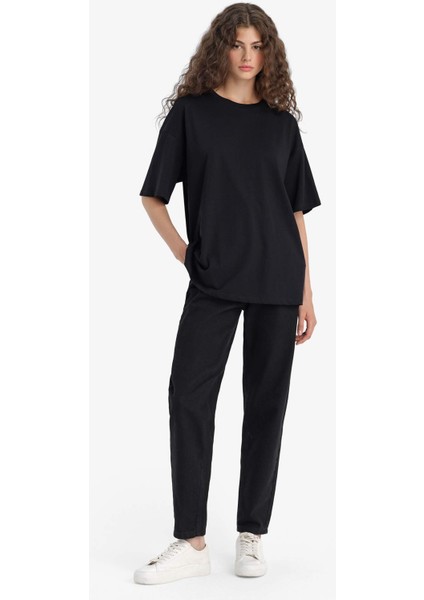 Regular Fit Bisiklet Yaka 2'li Kısa Kollu Tişört F5591AX25SM modelleri