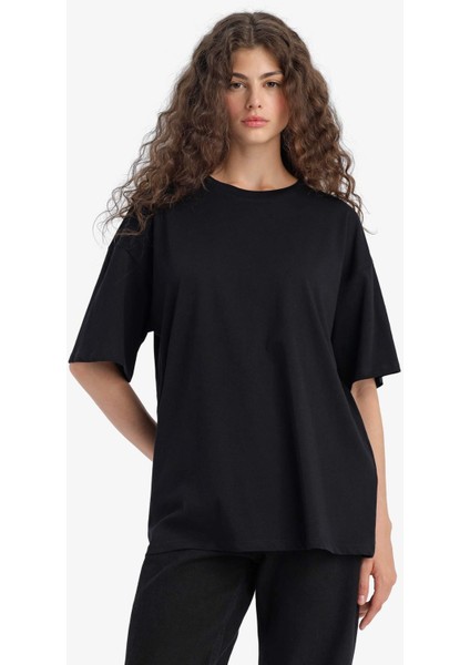 Regular Fit Bisiklet Yaka 2'li Kısa Kollu Tişört F5591AX25SM indirimleri