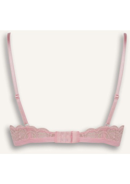 Dantelli Simli Dantel Kapsız Pedsiz Balensiz Triangle Bra-Fall in Love F5037AX25HS fiyatları