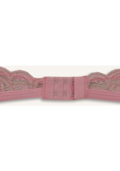 Dantelli Simli Dantel Kapsız Pedsiz Balensiz Triangle Bra-Fall in Love F5037AX25HS fırsatları