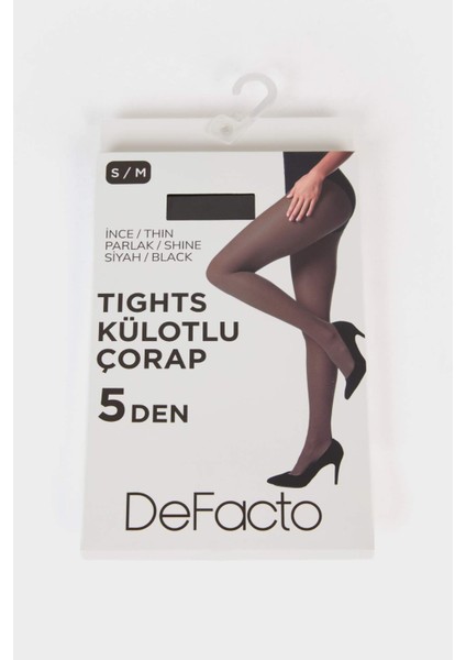 Kadın 5 Denye Külotlu Çorap B5872AXNS