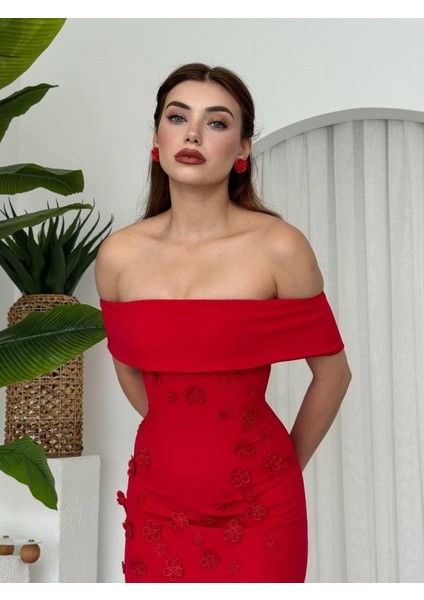 Cası Straplez Elbise