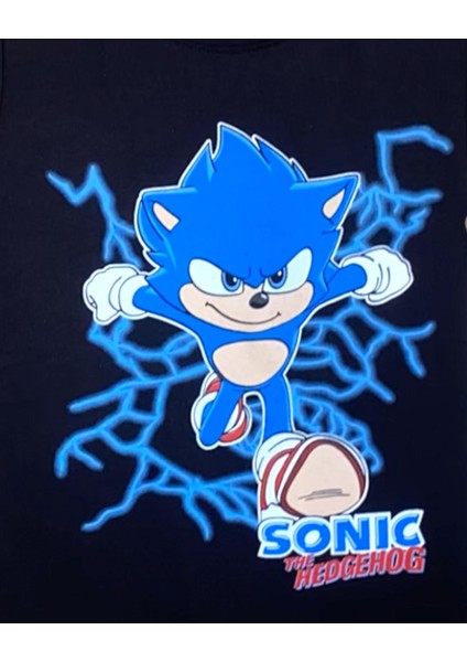 Erkek Çocuk Yazlık Sonic Desenli Tişört fiyatları
