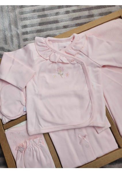 Incibaby % 100 Pamuk 10'lu Kız Bebek Hastane Çıkış Seti Yeni Sezon