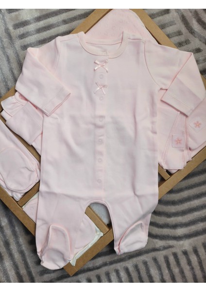 Incibaby % 100 Pamuk 10'lu Kız Bebek Hastane Çıkış Seti Yeni Sezon