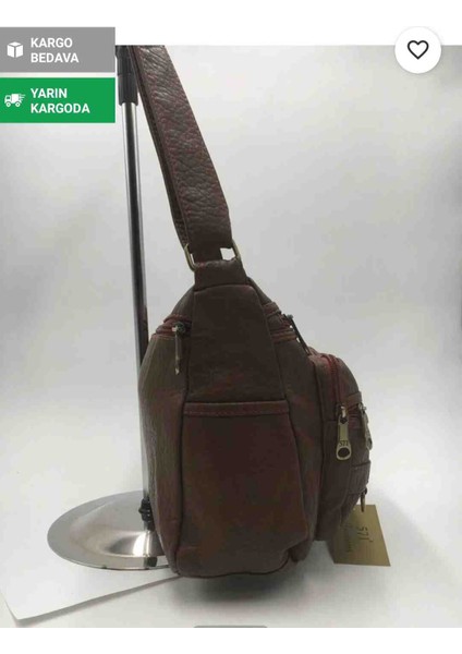 Çok Gözlü Yıkama Deri Çanta modelleri