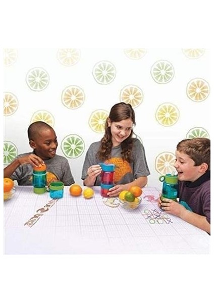 Buffer® Narenciye Limon Sıkmalı Pratik Detoks Atıcı Su Matarası Spor Şişesi