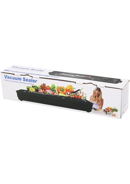 Vacuum Sealer Elektrikli Vakumlu Paketleme Makinesi 90W 12PCS POŞET=16.5X24.5CM (3791)