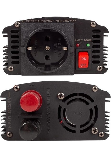 600W 24V Modified Sinus Invertör