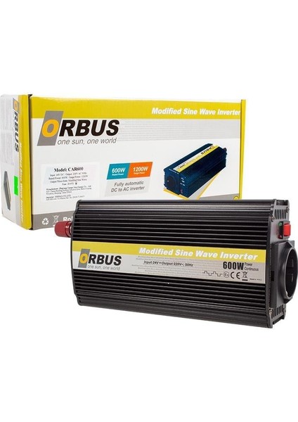 600W 24V Modified Sinus Invertör