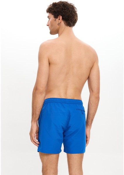 Erkek Düz Renk Ince Kumaş Deniz Şortu Cepli Fileli Astarlı Hızlı Kuruyan Su Itici Orta Boy 25SM111ST fırsatları