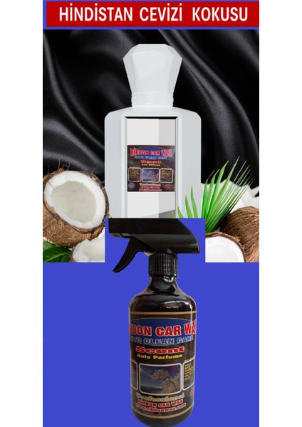 RB SCENT OTO PARFÜMÜ ( HİNDİSTAN CEVİZİ KOKUSU )500 ML modelleri