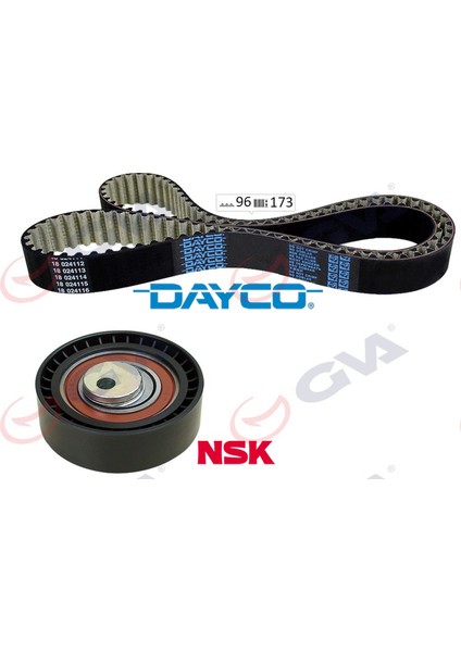 Eksantrik Gergi Kiti 096X173 Dacia Logan 1.4-1.6 04-Sandero 1.4-1.6 08-Dokker 1.6 16V K015662XS Dpmah