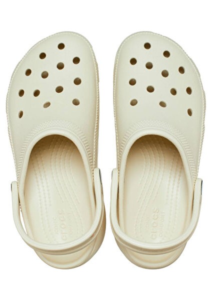 Classic Platform Clog W Kadın Günlük Terlik 206750-2Y2 Bej fırsatları