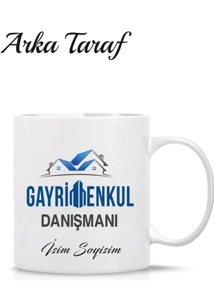 Gayrimenkul Danışmanı Kişiye Özel Tasarım Kupa Bardak fiyatları