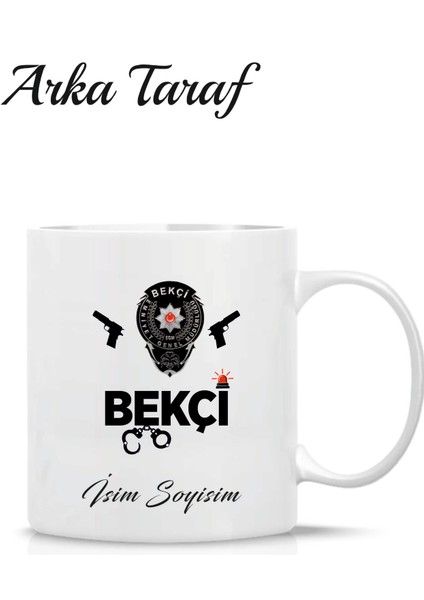 Bekçi Kişiye Özel Tasarım Kupa Bardak fiyatları