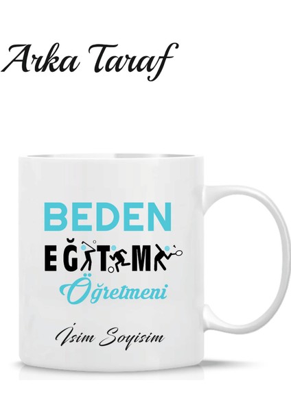 Beden Eğitimi Öğretmeni Kişiye Özel Tasarım Kupa Bardak fiyatları