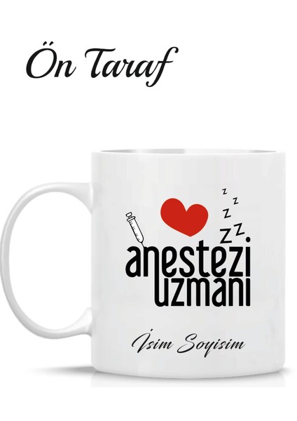 Aneztezi Uzmanı Kişiye Özel Tasarım Kupa Bardak