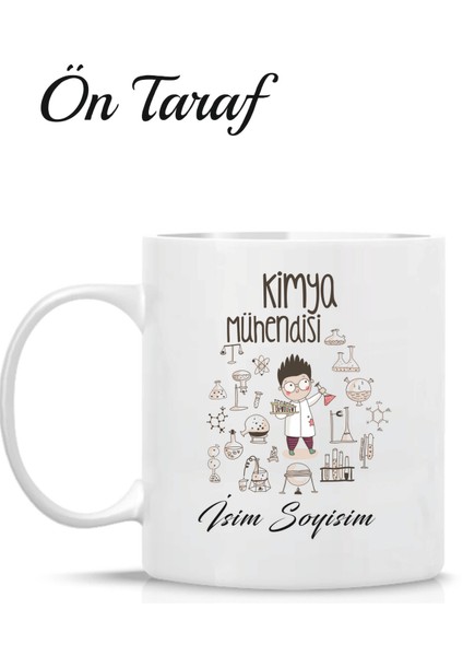 Kimya Mühendisi Kişiye Özel Tasarım Kupa Bardak