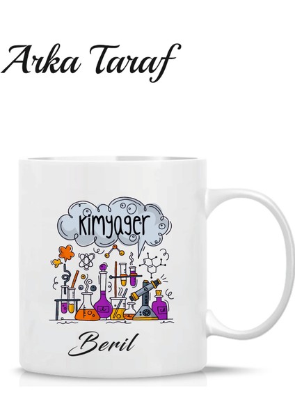 Kimyager Kişiye Özel Tasarım Kupa Bardak
