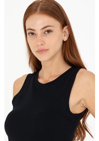 Kadın Siyah Tişört 50266320-VR046 fiyatları