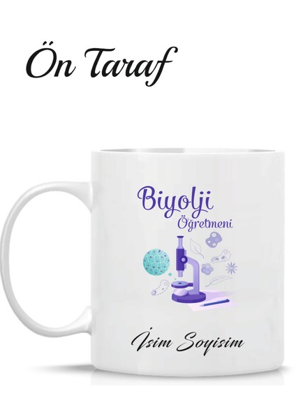 Biyoloji Öğretmeni Kişiye Özel Tasarım Kupa Bardak