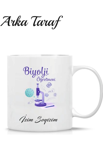 Biyoloji Öğretmeni Kişiye Özel Tasarım Kupa Bardak fiyatları