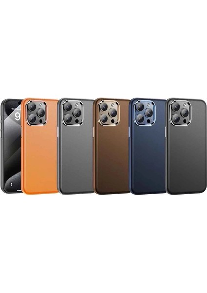 Lifemaxs iPhone 14 Pro Max,15,15 Pro,15 Pro Max,16,16 Plus,16 Pro,16 Pro MAXPC09 Elegance Deri Magsafe Kapak