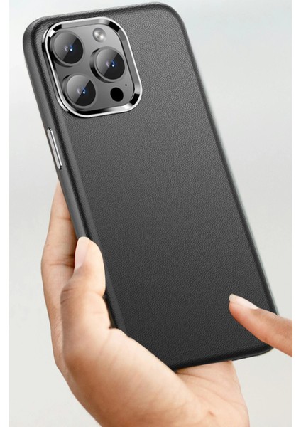 Lifemaxs iPhone 14 Pro Max,15,15 Pro,15 Pro Max,16,16 Plus,16 Pro,16 Pro MAXPC09 Elegance Deri Magsafe Kapak fırsatları