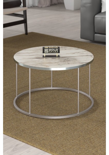 Orta Sehpa ve Zigon Sehpa Terra Set Gümüş Efes fiyatları