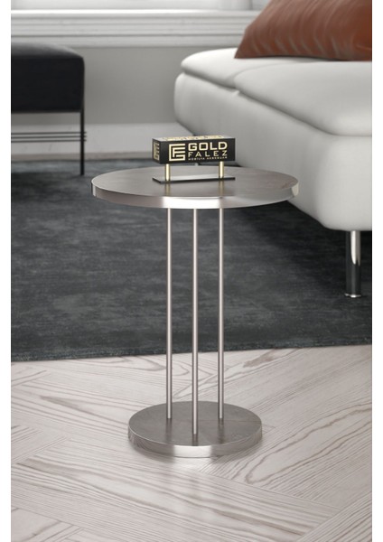 Orta Sehpa ve Zigon Sehpa Terra Gümüş Gordion indirimleri