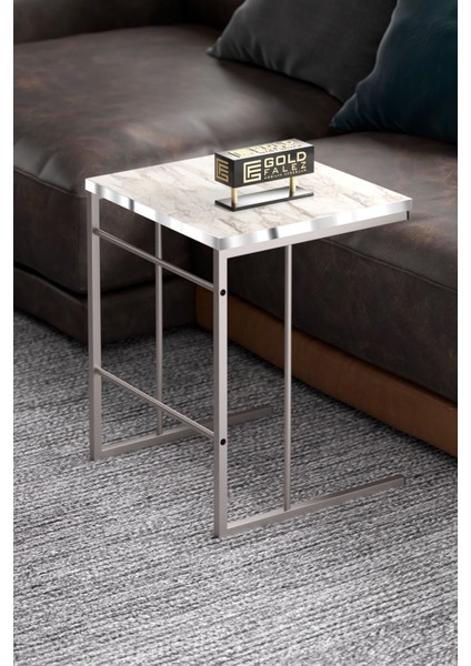 Orta Sehpa ve Zigon Sehpa Solo Set Gümüş Efes modelleri