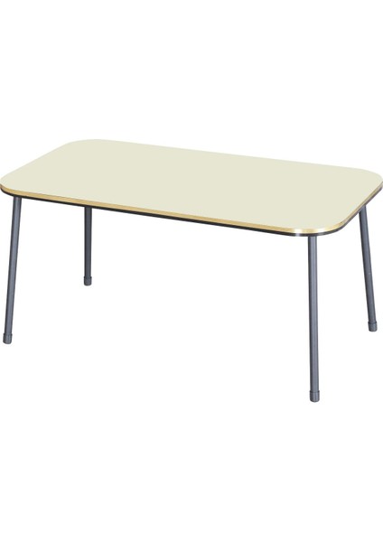 Zigon Sehpa ve Orta Sehpa Kr Set Siyah Metal Ayak Çift Altın Krem fiyatları