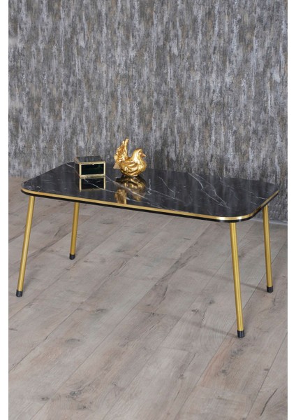 Zigon Sehpa ve Orta Sehpa Kr Set Çift Gold Bendir Metal fırsatları