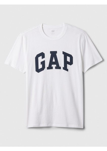 Erkek Beyaz Everyday Soft Gap Logo T-Shirt