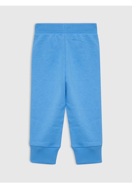Erkek Bebek Mavi Gap Logo Pull On Fleece Jogger Eşofman Altı