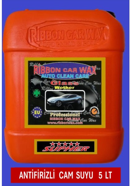 Rb Glass Wother ( Antifrizli Cam Suyu ) 5 Lt